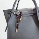  Custom Rope Bag Charm | Personalized Name Chain Purse Charm | Handmade Paracord Bag Accessory for Handbags & Tote