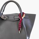  Custom Rope Bag Charm | Personalized Name Chain Purse Charm | Handmade Paracord Bag Accessory for Handbags & Tote