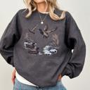  Vintage Duck Hunting Graphic Oversized Sweatshirt, Retro Mallard Waterfowl Pullover, Cozy Fall Outdoor Wildlife Sweater, Country Girl Cabin Outfit, Gift for Her