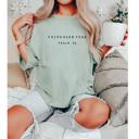  Faith Over Fear Christian Shirt by Comfort Colors – Psalm 34 Graphic Tee, Vintage Bible Verse Shirt, Fall Faith Tee, Gift for Her
