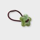  Resin Hair Tie | Chunky Hair Elastic Ties | Retro Acetate Ponytail Holder | Minimalist Hair Accessories | Leopard Curve Hair Tie