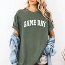  Game Day Comfort Colors Graphic Tee – Unisex Fit, Retro Sporty Shirt, Tailgate Outfit, Watch Party Look, Team Spirit Tee, Gift for Her