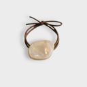  Tortoise Shell Hair Tie | Chunky Hair elastic ties | Retro Marble Ponytail Holder | Minimalist Hair Accessories | Leopard Hair Tie
