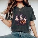  Halloween Chicken Comfort Colors Shirt, Funny Witchy Hen Pumpkin Tee – Spooky Farm Animal Graphic Tee, Teacher Gift, Fall Outfit