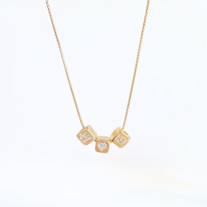 Personalized Name Necklace, Custom Initial Letter Necklace, Gift for Her- Single Initial 