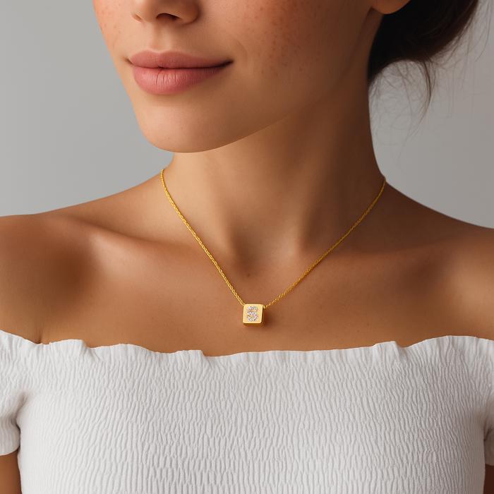 Personalized Name Necklace, Custom Initial Letter Necklace, Gift for Her- Single Initial 