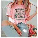  Kindness Is Our Superpower Graphic Tee by Comfort Colors, Cute Animal Shirt – Positive Message Top, Everyday Casual Outfit, Teacher or Mom Gift