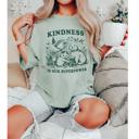  Kindness Is Our Superpower Graphic Tee by Comfort Colors, Cute Animal Shirt – Positive Message Top, Everyday Casual Outfit, Teacher or Mom Gift