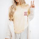  Love Like Jesus Pocket Tee by Comfort Colors, Christian Graphic Shirt with Front Pocket Print, Faith-Based Minimalist T-Shirt, Summer Casual Outfit, Gift for Her
