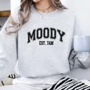 Moody Graphic Sweatshirt, Funny Sweatshirt, Cozy Fall & Winter Sweater, Loungewear Gift for Her