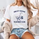  Silly Goose Teacher Club Graphic T-Shirt by Comfort Colors – Funny Back to School Teacher Shirt, Teacher Humor Tee, Teacher Appreciation Gift