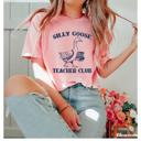  Silly Goose Teacher Club Graphic T-Shirt by Comfort Colors – Funny Back to School Teacher Shirt, Teacher Humor Tee, Teacher Appreciation Gift