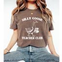  Silly Goose Teacher Club Graphic T-Shirt by Comfort Colors – Funny Back to School Teacher Shirt, Teacher Humor Tee, Teacher Appreciation Gift