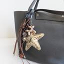  Star Bag Charm Keychain, Cute Balloon Dog Charm, Star Leather & Rope Loop, Aesthetic Bag Accessory, Gift for Her, Backpack decoration