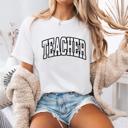  Retro Teacher Comfort Colors T Shirt, Teacher Tee, Teacher Appreciation Gift, Back to School Shirt, Unisex Staff Gift