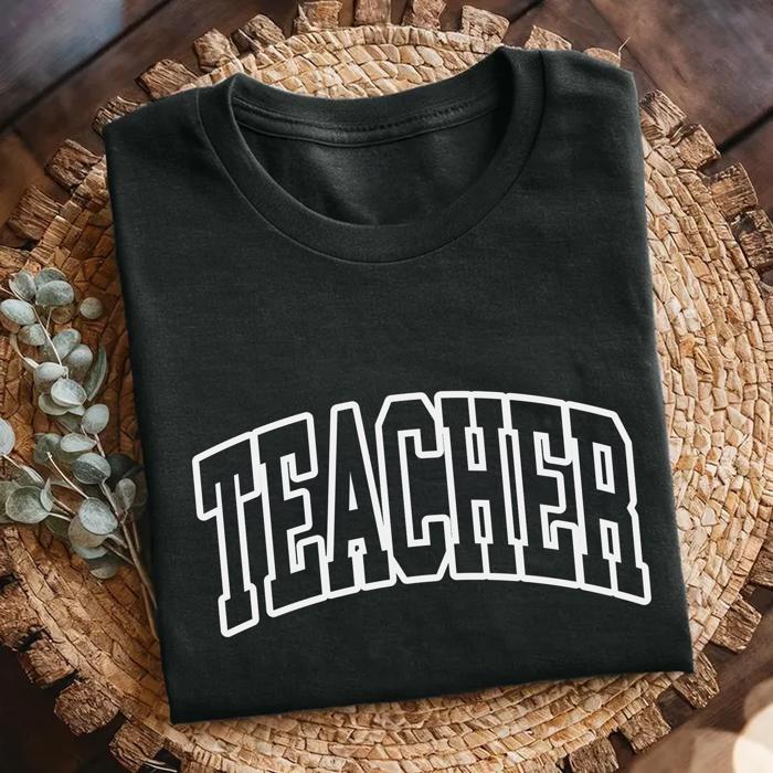 Retro Teacher Comfort Colors T Shirt, Teacher Tee, Teacher Appreciation Gift, Back to School Shirt, Unisex Staff Gift