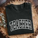  Retro Teacher Comfort Colors T Shirt, Teacher Tee, Teacher Appreciation Gift, Back to School Shirt, Unisex Staff Gift