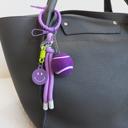  Tennis Ball Bag Charm Keychain, Cute Bag Charms with Smiley Face & Rope Loop, Aesthetic Bag Accessory, Gift for Her, Backpack decoration