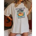  Just Waiting for Halloween Shirt, Funny Skeleton Halloween Tee, Comfort Colors Crop Top or Tee, Fall Country Shirt, Spooky Season Shirt