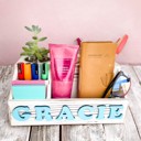  Personalized Rustic Organizer 