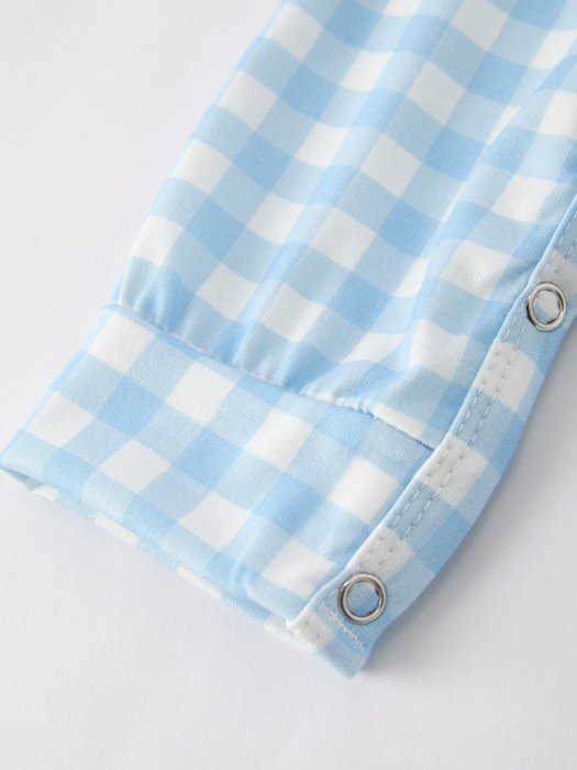 Fall Halloween & Thanksgiving Boys Pumpkin Embroidery Smocking Blue Plaid Baby Boy Romper