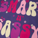  BACK TO SCHOOL "Smart Sassy"  Toddler Girls Top + Bell Bottoms