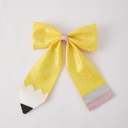  Back to School Sequin Bow Hairpin