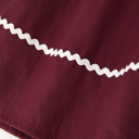  Dark Red Smocked Church Christ Bishop Christening Girls Dress