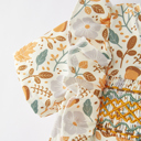  Baby Girls Floral Print Romper