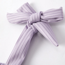  Summer Baby Purple Bow Pleated Suspender Vest And Floral Bloomers Set