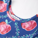  Back to School Leaf Apple Girls Dress