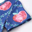  Back to School Leaf Apple Girls Dress