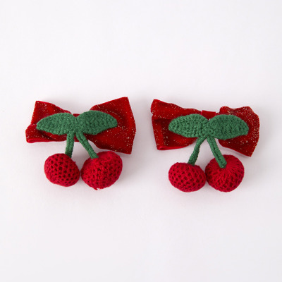 Red Cherry Hairpin