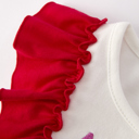  Back-To-School Embroidery Toddler Girls' Dress