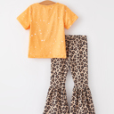  Western Leopard Print Girls Set