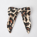  Leopard Print Bow Hairpin