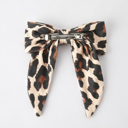  Leopard Print Bow Hairpin