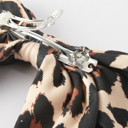  Leopard Print Bow Hairpin