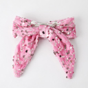  Pink Girls Sequin Bow Hair Clip