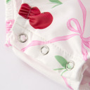  Cherry Bow Baby Girls' Romper