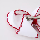  Back To School Apple Bow Hairpin