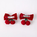 Red Cherry Hairpin