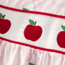  Apple Bow Baby Girls' Romper