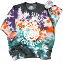  Hand Tie Dyed Salem Sisters Halloween Tie Dye Sweatshirts
