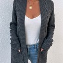  Chunky Cable Knit Cardigan