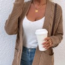  Chunky Cable Knit Cardigan