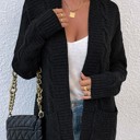  Chunky Cable Knit Cardigan