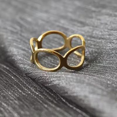 Open Link Circle Ring