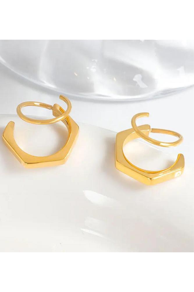 Double Twist Earrings