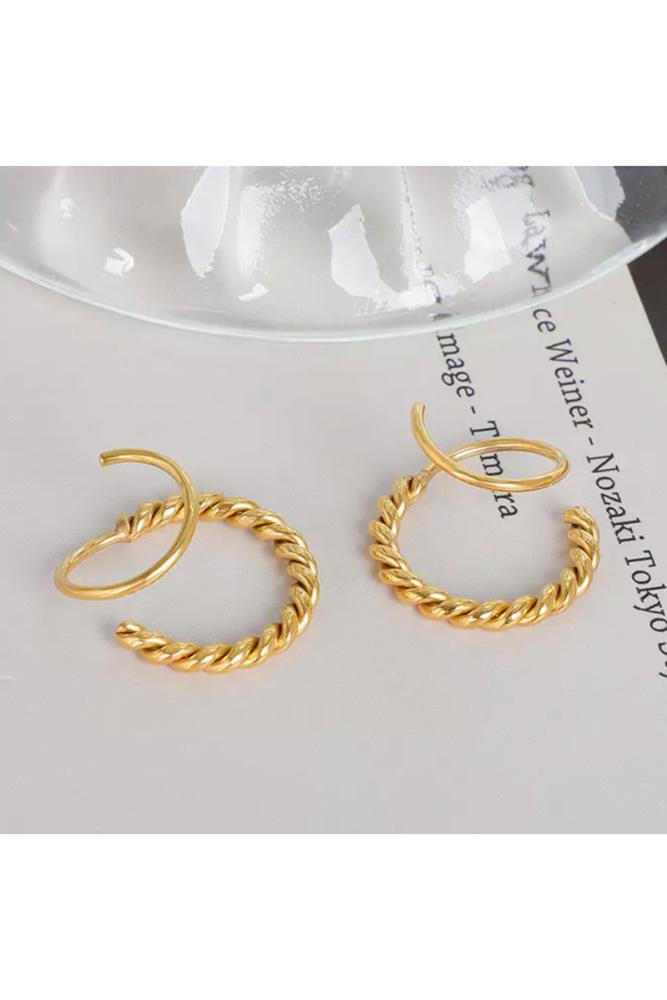 Double Twist Earrings